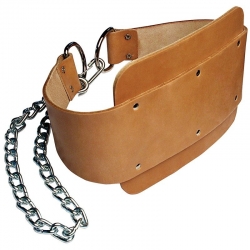 Weightlifting Leather Dip Belts